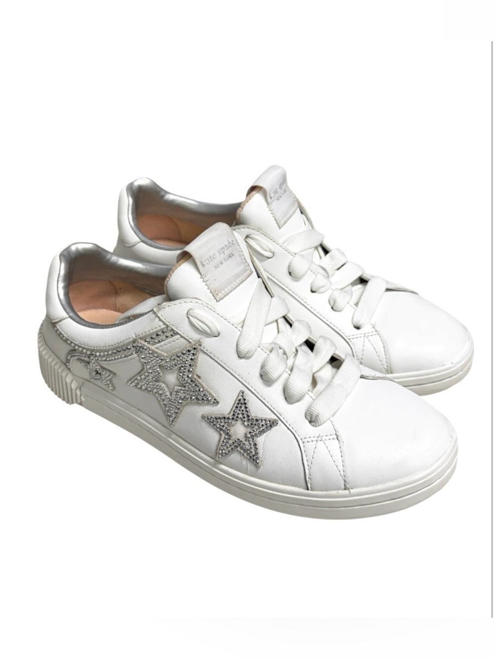 Kate Spade Starlight New York White Women's Sneakers Size 8B